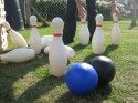 Skittle set indoor or outdoor, only �10 when added to any inflatable or Sumo (click to enlarge)